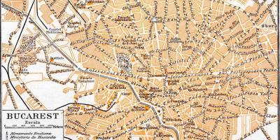 Altstadt Bukarest Karte anzeigen